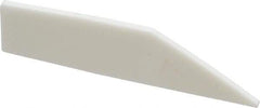 Noga - Bi-Directional Ceramic Deburring Scraper Blade - Round Blade Cross Section, Use on Straight Edge Surfaces - Industrial Tool & Supply