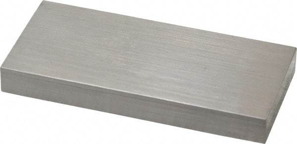 Mitutoyo - 3" Rectangular Steel Gage Block - Accuracy Grade AS-1, Includes Certificate of Inspection - Industrial Tool & Supply
