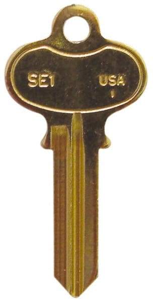 Made in USA - Key Blanks Type: Segal Material: Brass - Industrial Tool & Supply