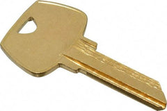 Made in USA - Sargent Key Blank - Brass - Industrial Tool & Supply