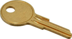Made in USA - Yale Key Blank - Brass - Industrial Tool & Supply