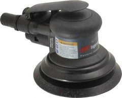 Ingersoll-Rand - 12,000 OPM, 15.8 CFM Air Consumption, Palm Air Orbital Sander - Round Pad, 1/4 NPT Inlet - Industrial Tool & Supply