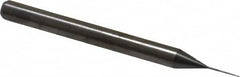 Hertel - 0.23mm, 130° Drill Point, 1/8" Shank Diam, Regular Spiral Circuit Board Drill Bit - Industrial Tool & Supply