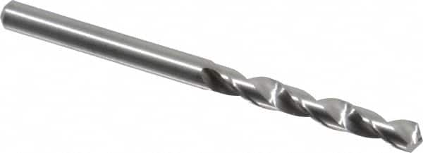 Hertel - #38, 118° Drill Point, 2.58mm Shank Diam, Fast Spiral Circuit Board Drill Bit - Industrial Tool & Supply