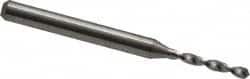 Hertel - #51, 130° Drill Point, 1/8" Shank Diam, Fast Spiral Circuit Board Drill Bit - Industrial Tool & Supply
