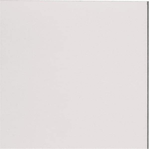 Made in USA - 3mm Thick x 12" Wide x 1' Long, Acrylic Sheet - Clear, Static Dissipative Grade - Industrial Tool & Supply