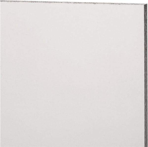 Made in USA - 6mm Thick x 12" Wide x 1' Long, Acrylic Sheet - Clear, Static Dissipative Grade - Industrial Tool & Supply