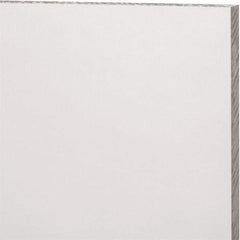 Made in USA - 9mm Thick x 12" Wide x 1' Long, Acrylic Sheet - Clear, Static Dissipative Grade - Industrial Tool & Supply