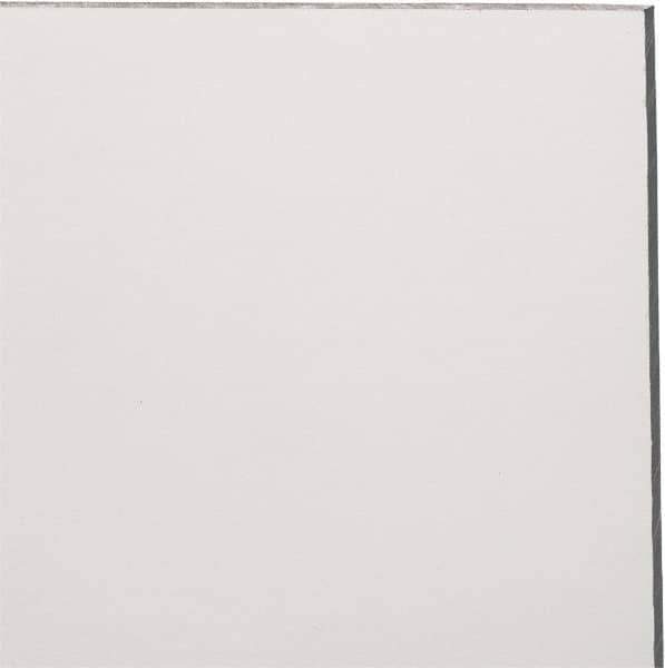 Made in USA - 3mm Thick x 12" Wide x 1' Long, Polycarbonate Sheet - Clear, Static Dissipative Grade - Industrial Tool & Supply
