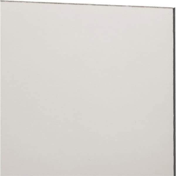 Made in USA - 3mm Thick x 12" Wide x 2' Long, Polycarbonate Sheet - Clear, Static Dissipative Grade - Industrial Tool & Supply