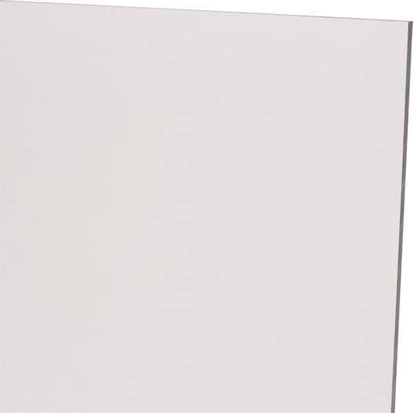 Made in USA - 3mm Thick x 24" Wide x 4' Long, Polycarbonate Sheet - Clear, Static Dissipative Grade - Industrial Tool & Supply