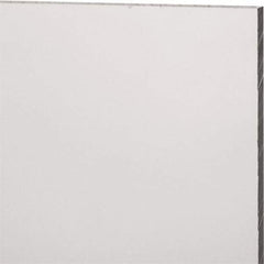 Made in USA - 6mm Thick x 24" Wide x 2' Long, Polycarbonate Sheet - Clear, Static Dissipative Grade - Industrial Tool & Supply