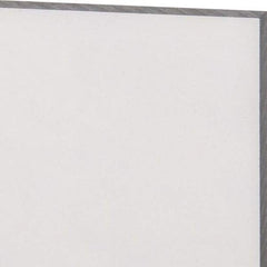 Made in USA - 3/8" Thick x 12" Wide x 1' Long, Polycarbonate Sheet - Clear, Static Dissipative Grade - Industrial Tool & Supply