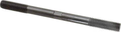Gibraltar - 5/8-11 8" OAL Equal Double Threaded Stud - Alloy Steel, Black Oxide Finish, 1-3/4" Equal Thread Length - Industrial Tool & Supply