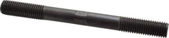 Gibraltar - 3/4-10 8" OAL Equal Double Threaded Stud - Alloy Steel, Black Oxide Finish, 2" Equal Thread Length - Industrial Tool & Supply