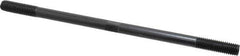 Gibraltar - 1/2-13 10" OAL Equal Double Threaded Stud - Alloy Steel, Black Oxide Finish, 1-1/2" Equal Thread Length - Industrial Tool & Supply