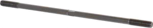 Gibraltar - 1/2-13 12" OAL Equal Double Threaded Stud - Alloy Steel, Black Oxide Finish, 1-1/2" Equal Thread Length - Industrial Tool & Supply