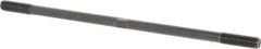 Gibraltar - 1/2-13 12" OAL Equal Double Threaded Stud - Alloy Steel, Black Oxide Finish, 1-1/2" Equal Thread Length - Industrial Tool & Supply