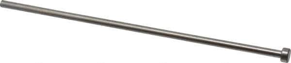 Gibraltar - 13/64" Pin Diam, 3/8" Head Diam x 3/16" Head Height, 8" OAL, Straight Ejector Pin - Steel, 7-13/16" Pin Length - Industrial Tool & Supply