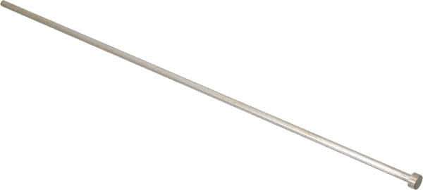 Gibraltar - 13/64" Pin Diam, 3/8" Head Diam x 3/16" Head Height, 14" OAL, Straight Ejector Pin - Steel, 13-13/16" Pin Length - Industrial Tool & Supply