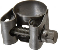 Mikalor - 13/16" Hose, 0.71" Wide x 0.04" Thick, T-Bolt Hose Clamp - Industrial Tool & Supply