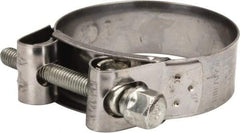 Mikalor - 2-3/4" Hose, 0.98" Wide x 0.04" Thick, T-Bolt Hose Clamp - 2.68 to 2.87" Diam, Stainless Steel Band, Housing & Zinc Plated Screw - Industrial Tool & Supply