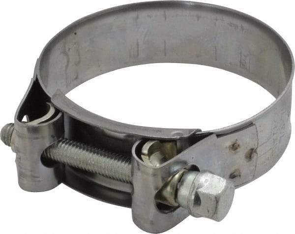 Mikalor - 3" Hose, 0.98" Wide x 0.04" Thick, T-Bolt Hose Clamp - 2.87 to 3.11" Diam, Stainless Steel Band, Housing & Zinc Plated Screw - Industrial Tool & Supply
