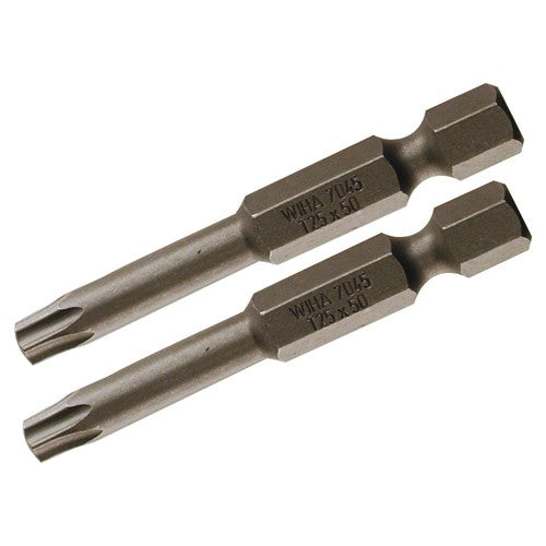 Torx 1/4″ Power Bit T3 × 50mm 2 Pack - Industrial Tool & Supply