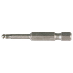 T40 TORX BALL END 10PK50MM LENGTH POWER BIT - Industrial Tool & Supply