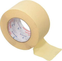 Intertape - 3" Wide x 60 Yd Long Tan Paper Masking Tape - Series PG21, 7.3 mil Thick, 26 In/Lb Tensile Strength - Industrial Tool & Supply