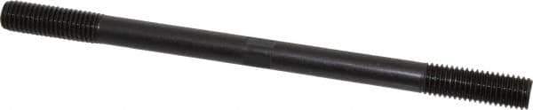 Gibraltar - 5/8-11 10" OAL Equal Double Threaded Stud - Alloy Steel, Black Oxide Finish, 1-3/4" Equal Thread Length - Industrial Tool & Supply