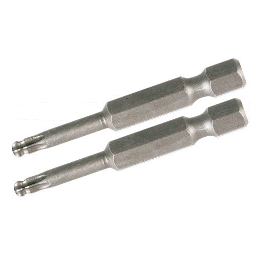 Torx Ball End Power Bit T20 × 50mm (2 Bit Pack) - Industrial Tool & Supply