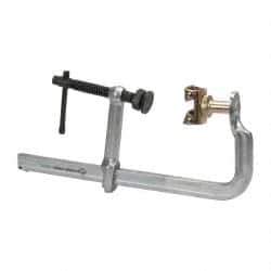 Strong Hand Tools - 5-1/2" Deep Throat, 12-1/2" Max Capacity, 4 in 1 Sliding Arm Clamp - 2,400 Lb Clamping Pressure - Industrial Tool & Supply