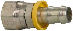 Parker - 13/16-16 SAE Steel Hydraulic Hose Female Seal-Lok Swivel Short - -8 Hose Size - Industrial Tool & Supply