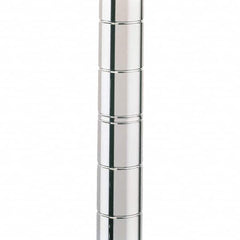 Metro - 1" Wide x 54" High x 1" Long Open Shelving Stationary Shelving Post - Industrial Tool & Supply