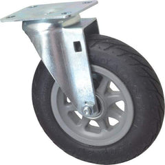 Shepherd - 6" Diam x 1-1/4" Wide, Phenolic Swivel Caster - 150 Lb Capacity, Top Plate Mount, 2-5/8" x 3-3/4" Plate, Ball Bearing - Industrial Tool & Supply