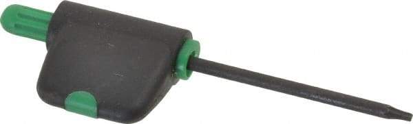 Bondhus - T6 Standard Torx Key - Flag-Style, Protanium High Torque Steel, 1-1/2" Length Under Head - Industrial Tool & Supply