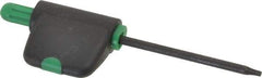 Bondhus - T6 Standard Torx Key - Flag-Style, Protanium High Torque Steel, 1-1/2" Length Under Head - Industrial Tool & Supply