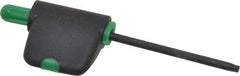 Bondhus - T8 Standard Torx Key - Flag-Style, Protanium High Torque Steel, 1-1/2" Length Under Head - Industrial Tool & Supply