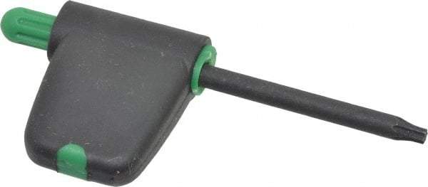 Bondhus - T10 Standard Torx Key - Flag-Style, Protanium High Torque Steel, 1-1/2" Length Under Head - Industrial Tool & Supply