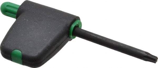 Bondhus - T15 Standard Torx Key - Flag-Style, Protanium High Torque Steel, 1-1/2" Length Under Head - Industrial Tool & Supply