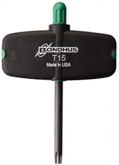 Bondhus - 3" OAL T15 Torx Key - Industrial Tool & Supply