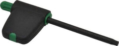 Bondhus - T15 Torx Plus Key - Flag-Style, Protanium High Torque Steel, 2" Length Under Head - Industrial Tool & Supply