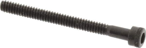 Holo-Krome - #4-40 UNC Hex Socket Drive, Socket Cap Screw - Alloy Steel, Black Oxide Finish, Partially Threaded, 1-1/4" Length Under Head - Industrial Tool & Supply