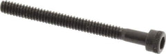 Holo-Krome - #4-40 UNC Hex Socket Drive, Socket Cap Screw - Alloy Steel, Black Oxide Finish, Partially Threaded, 1-1/4" Length Under Head - Industrial Tool & Supply