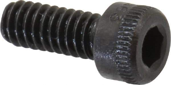 Holo-Krome - #5-40 UNC Hex Socket Drive, Socket Cap Screw - Alloy Steel, Black Oxide Finish, Fully Threaded, 5/16" Length Under Head - Industrial Tool & Supply