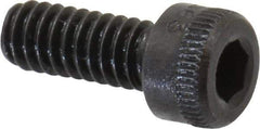 Holo-Krome - #5-40 UNC Hex Socket Drive, Socket Cap Screw - Alloy Steel, Black Oxide Finish, Fully Threaded, 5/16" Length Under Head - Industrial Tool & Supply