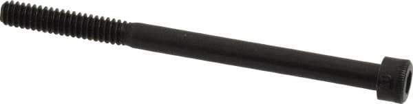 Holo-Krome - #10-24 UNC Hex Socket Drive, Socket Cap Screw - Alloy Steel, Black Oxide Finish, Partially Threaded, 2-3/4" Length Under Head - Industrial Tool & Supply