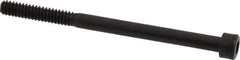 Holo-Krome - #10-24 UNC Hex Socket Drive, Socket Cap Screw - Alloy Steel, Black Oxide Finish, Partially Threaded, 2-3/4" Length Under Head - Industrial Tool & Supply