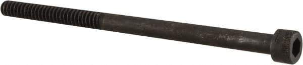 Holo-Krome - #10-24 UNC Hex Socket Drive, Socket Cap Screw - Alloy Steel, Black Oxide Finish, Partially Threaded, 3" Length Under Head - Industrial Tool & Supply
